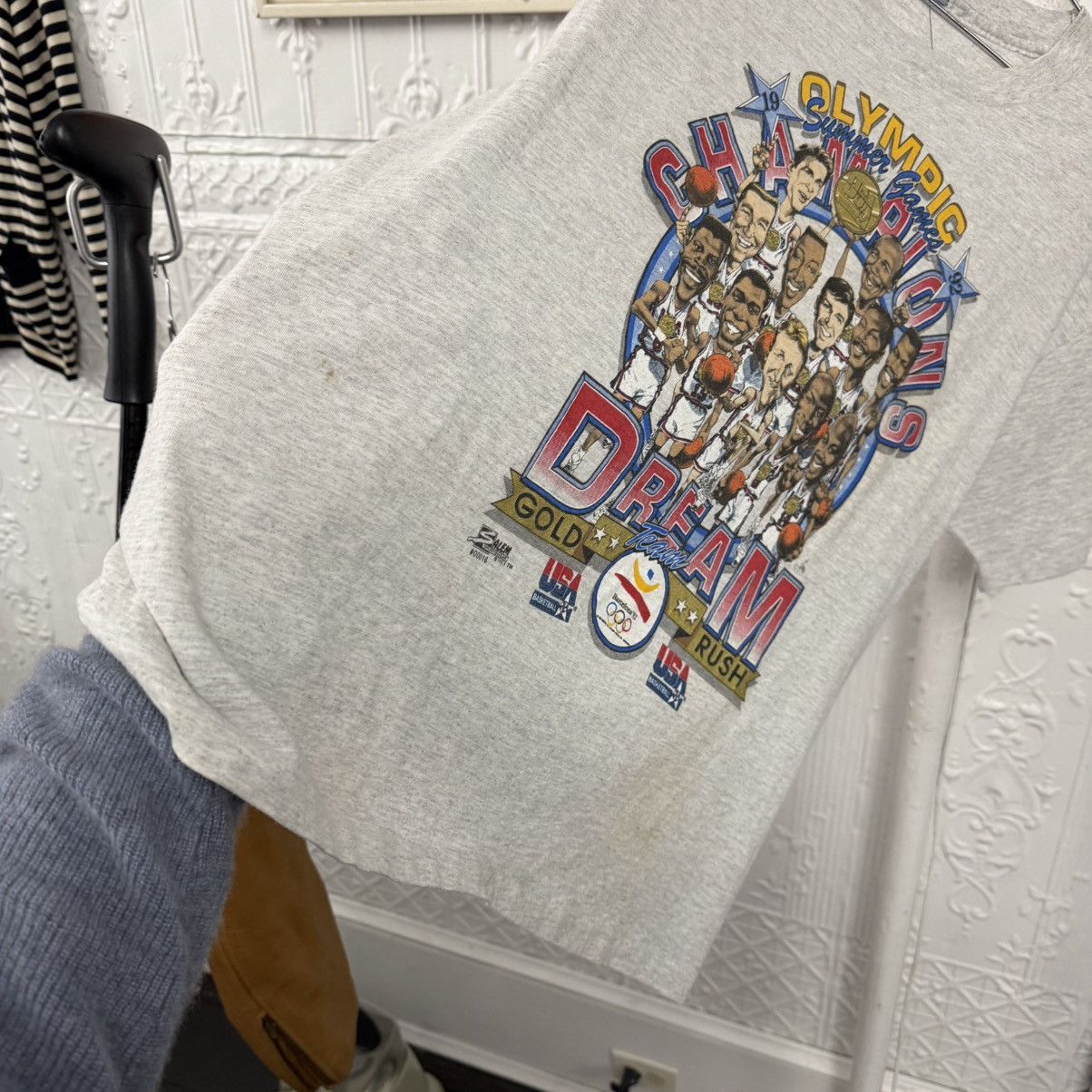 Vintage 1992 team USA Olympic dream team bighead graphic tee Size US XL / EU 56 / 4 - 4 Thumbnail