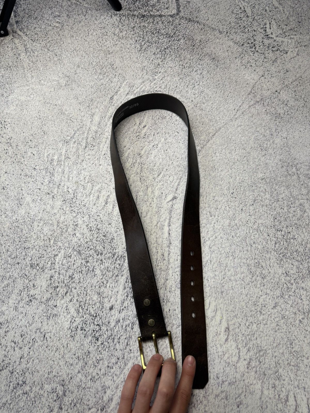 Levi's × Vintage Vintage Levi’s Belts Leather Japanese Brand Y2K streetwear Size ONE SIZE - 12 Thumbnail