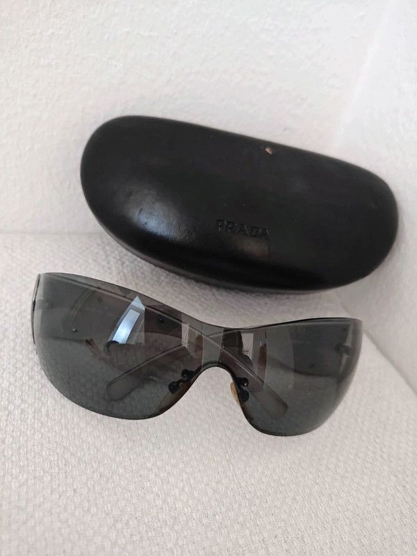 Prada PRADA Sunglasses Flame 2004 Star Mask Fire Chrome Silver Size ONE SIZE - 2 Thumbnail