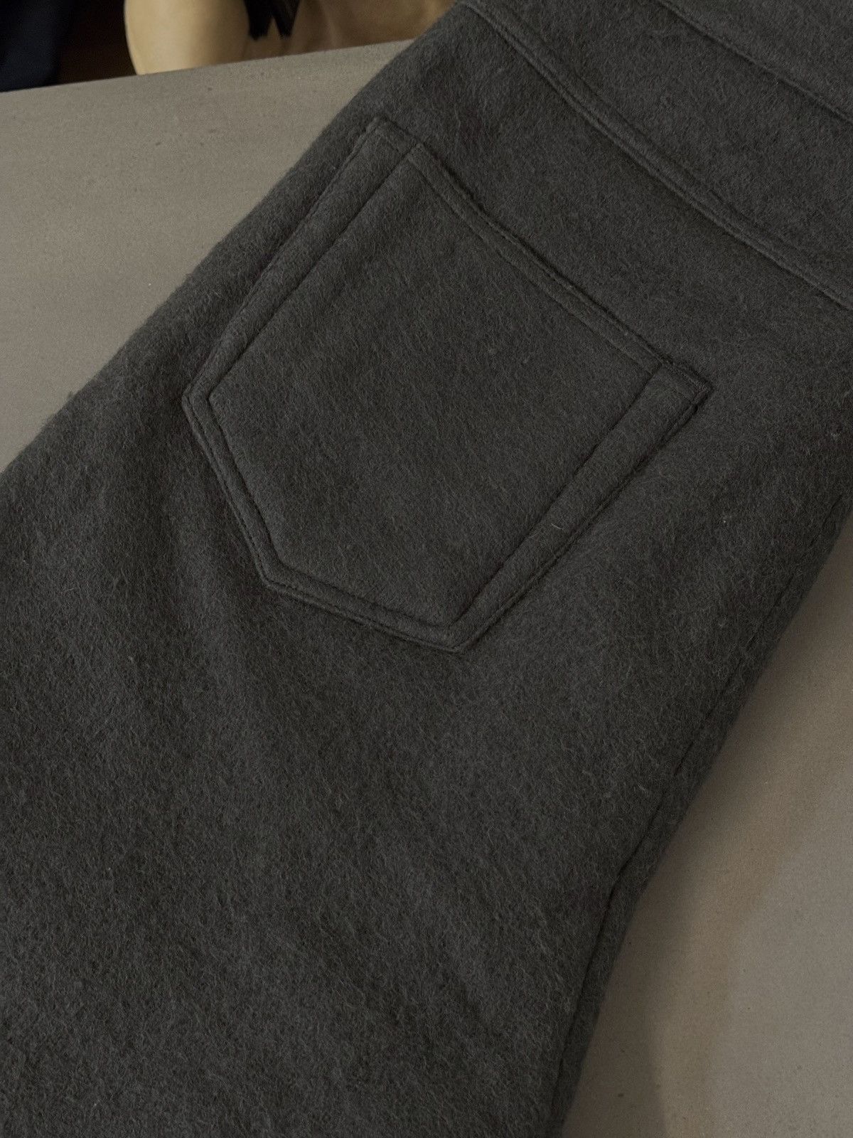 Rick Owens Collapse jeans in boiled wool Size US 32 / EU 48 - 6 Thumbnail