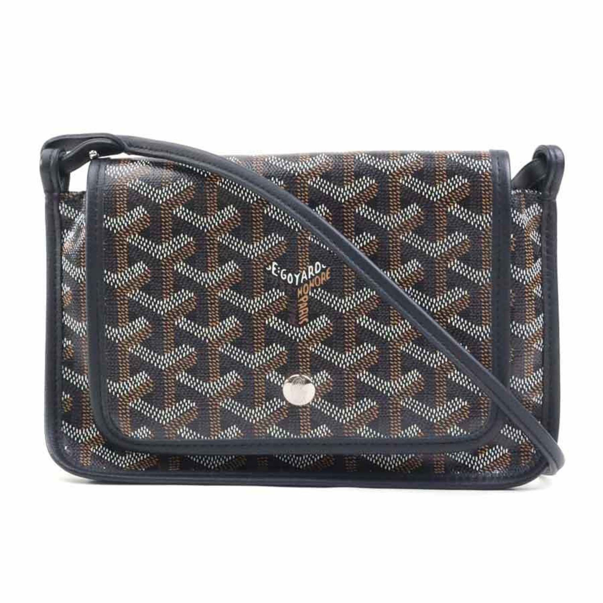 Goyard GOYARD Shoulder Bag Plume Coated Canvas Black Women's 90033g Size ONE SIZE - 1 Thumbnail