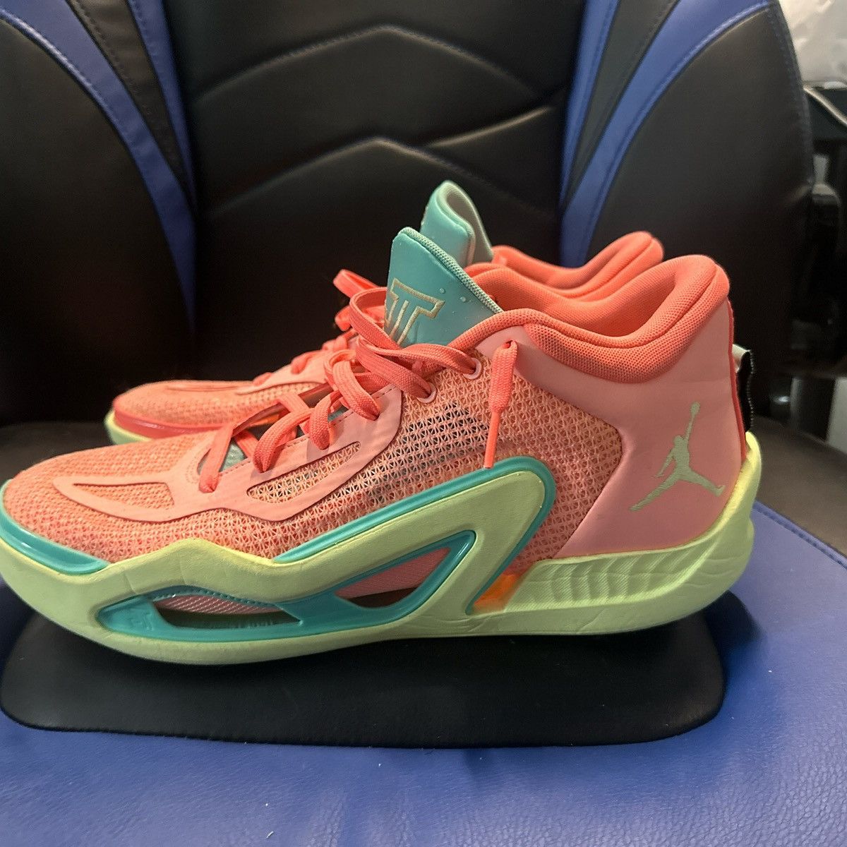 Jordan Brand Jordan Tatum 1 Pink lemonade Size US 11 / EU 44 - 4 Thumbnail