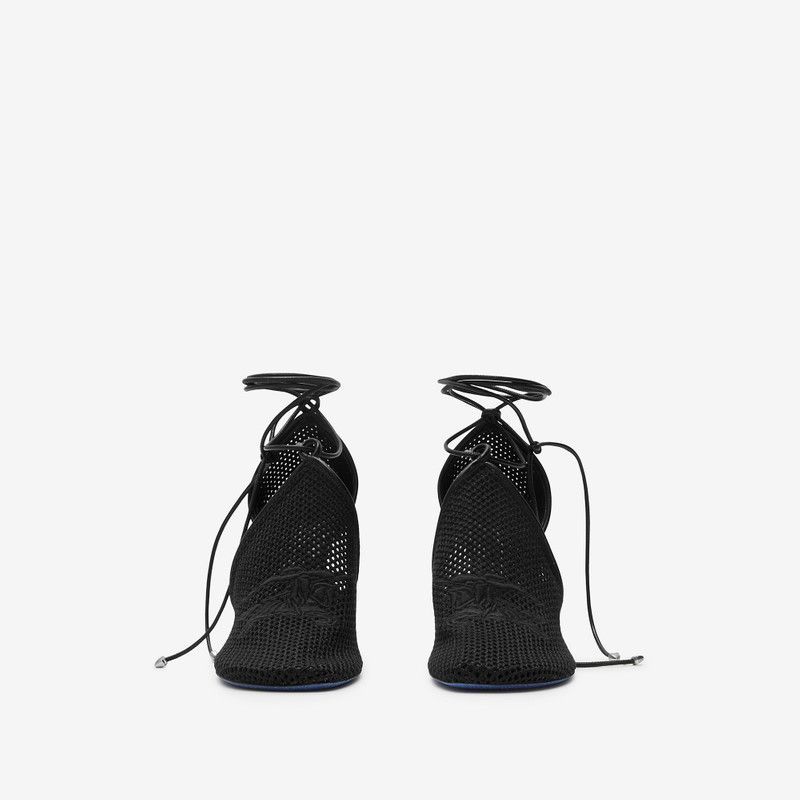 Burberry o1w1db10226 Mesh Pumps In Black Size US 7 / IT 37 - 3 Thumbnail