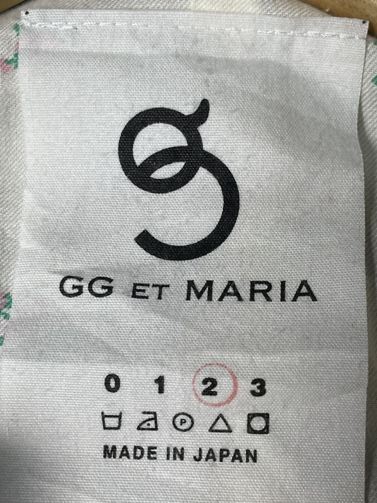 Japanese Brand × Vintage GG ET MARIA Double Breasted Light Coat (114) Size US XXS / EU 40 - 8 Thumbnail