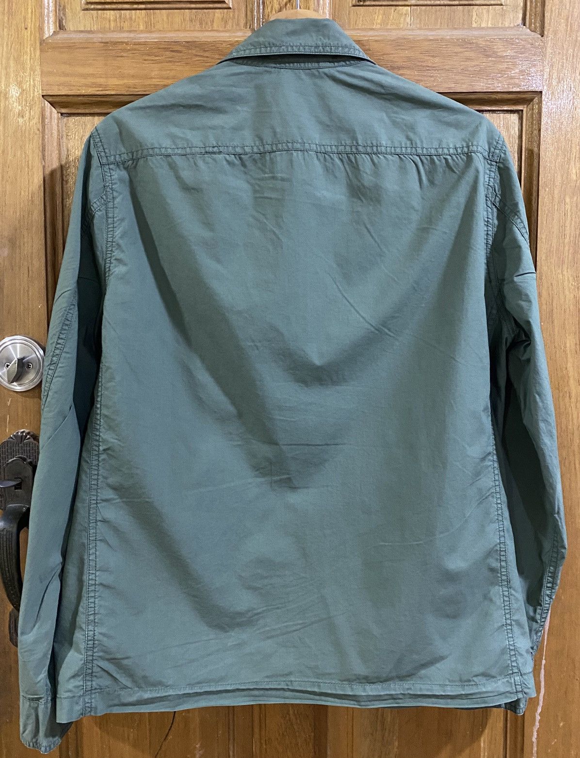 Uniqlo Uniqlo Utility Work Jacket Olive Green Size US L / EU 52-54 / 3 - 2 Thumbnail