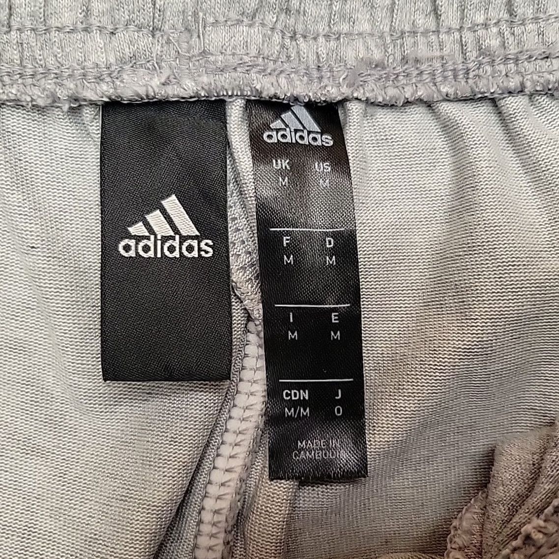 Adidas Adidas Pants Mens M Gray Essentials Performance Logo Jogger Jersey Athletic Size US M / EU 48-50 / 2 - 4 Thumbnail