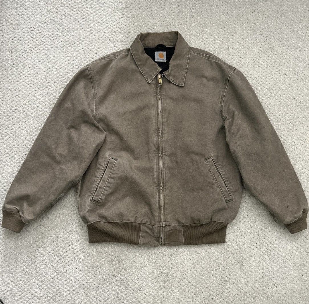 Carhartt Carhartt vintage tan bomber work jacket Size US M / EU 48-50 / 2 - 1 Thumbnail