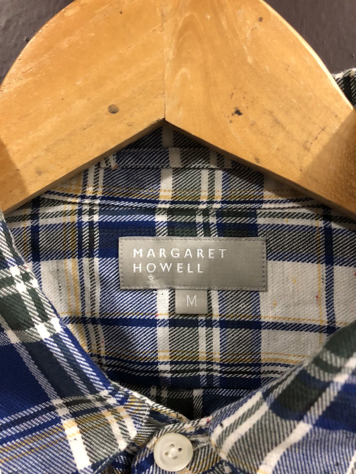 Margaret Howell Margarett Howell Checkered Flannel Button Up L/S Shirt Size US M / EU 48-50 / 2 - 4 Thumbnail