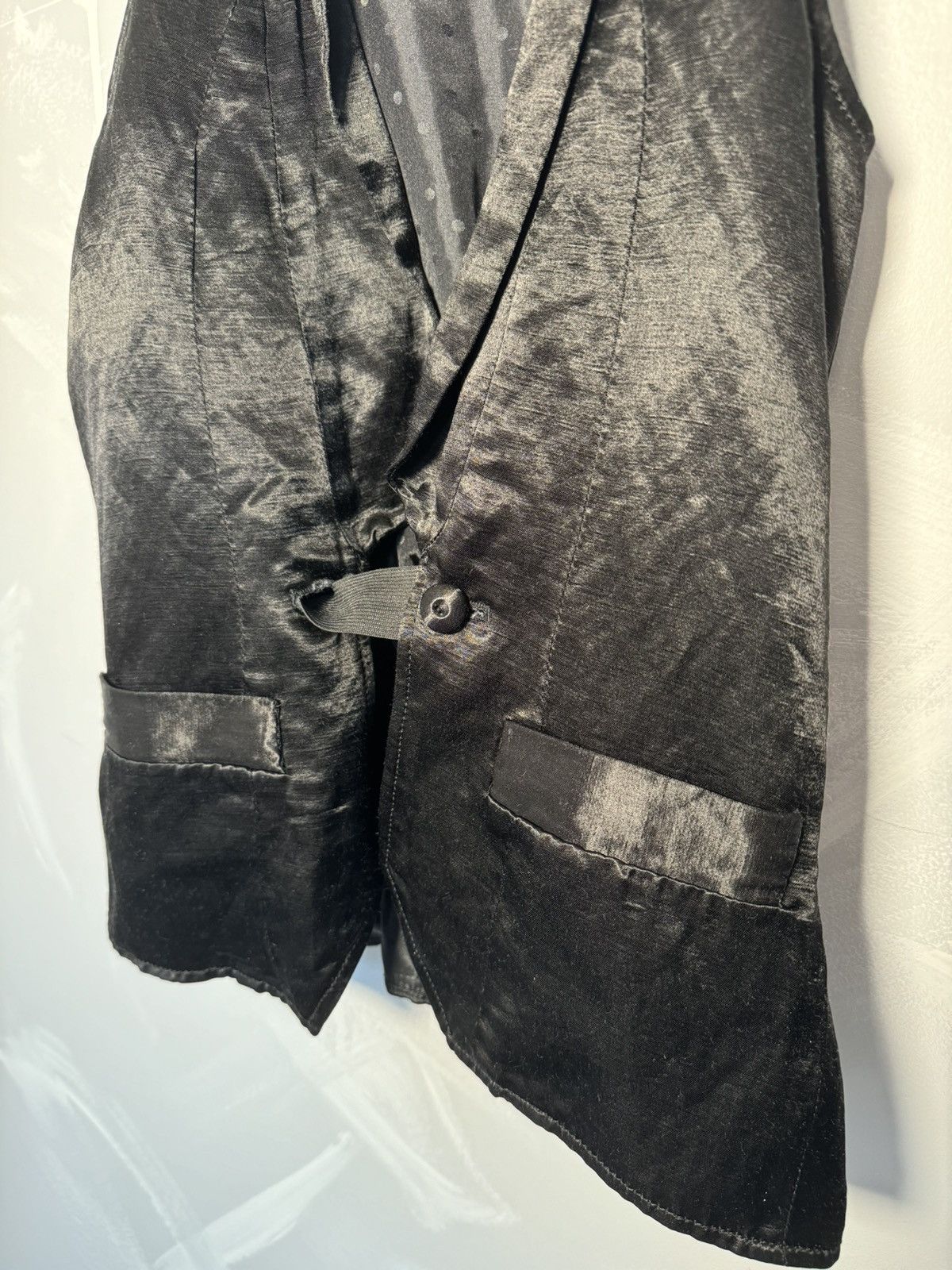 Marc Jacobs × Vintage Marc Jacobs Black Vest Pocket Adjustable Vintage Archive Size US S / EU 44-46 / 1 - 2 Thumbnail