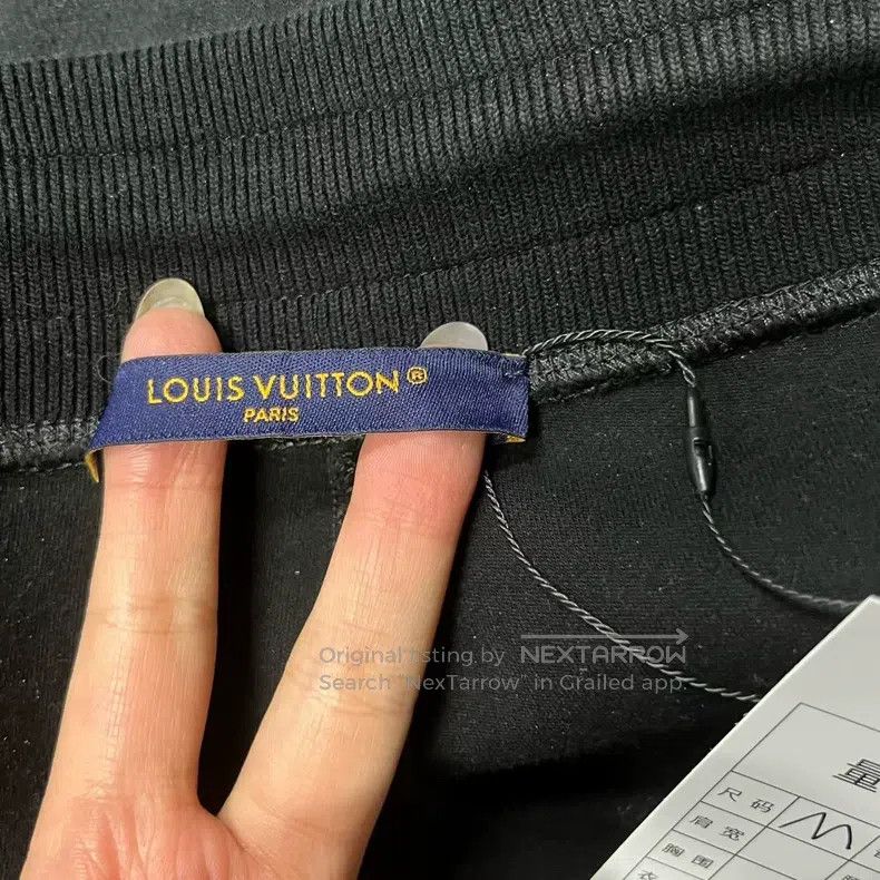 Louis Vuitton Louis Vuitton size m Black Brand Logo Casual Straight Leg S Size US 28 / EU 44 - 2 Thumbnail