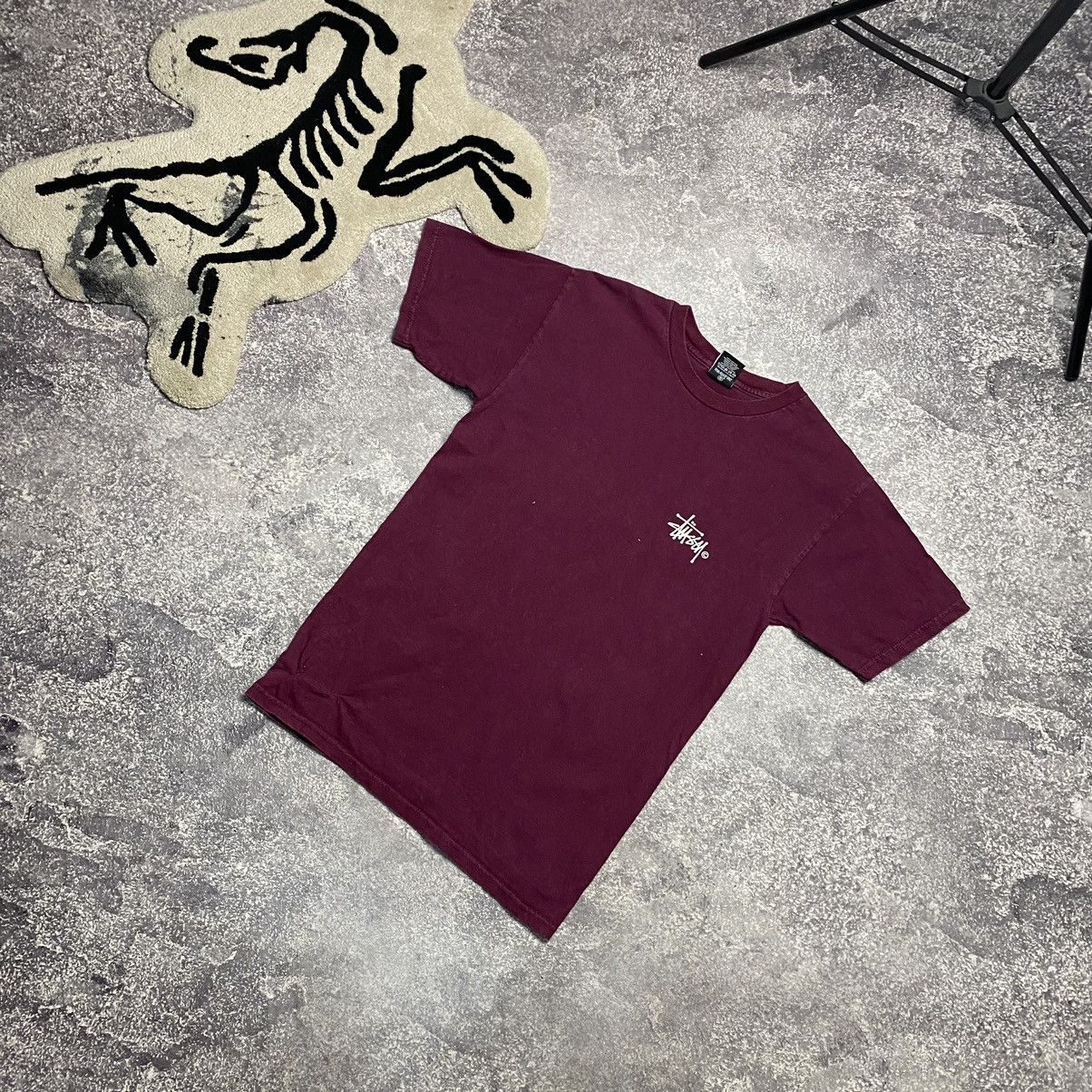 Stussy × Vintage Vintage Stussy Big Logo Made In USA y2k opium tee Size US S / EU 44-46 / 1 - 2 Thumbnail