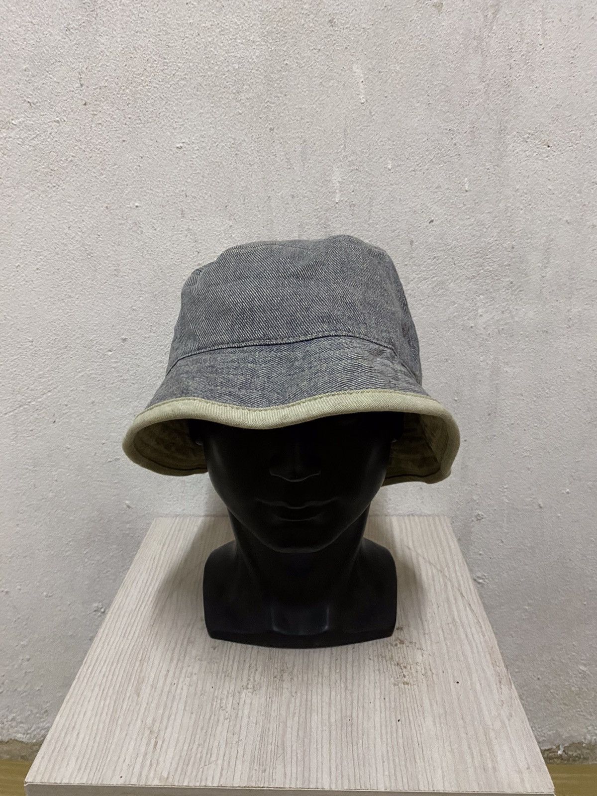 Japanese Brand × Vintage Japanese Brand Plain Bucket Hat Size ONE SIZE - 2 Thumbnail