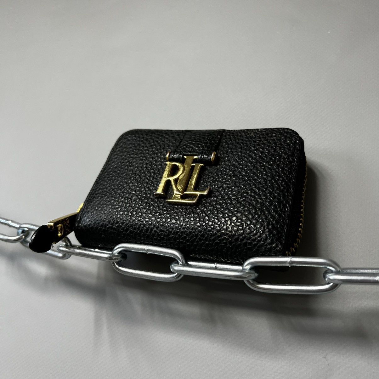 Ralph Lauren Ralph Lauren Leather Wallet Black Size ONE SIZE - 4 Thumbnail