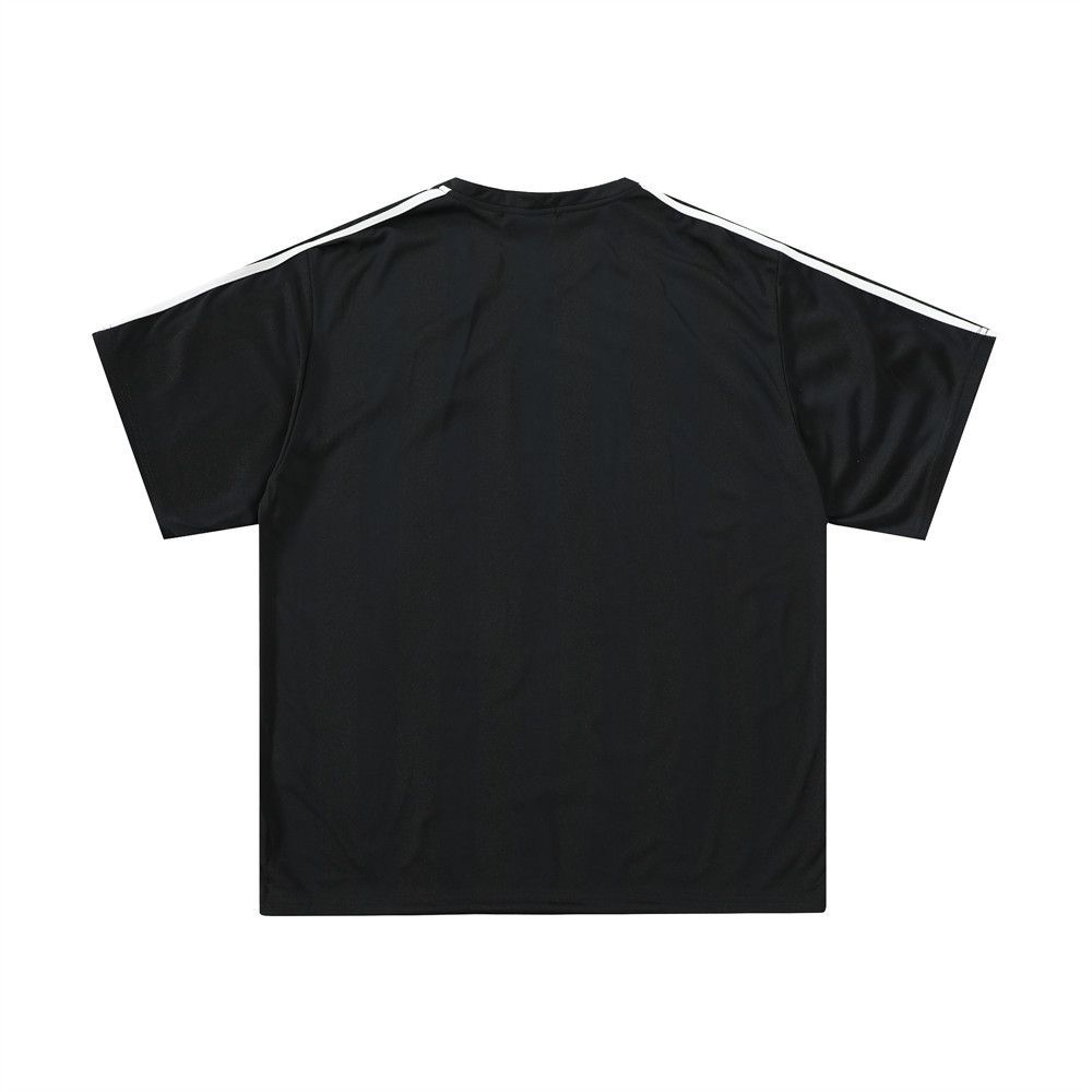 Band Tees × Japanese Brand Men's casual sports loose letter print striped T-shirt Size US L / EU 52-54 / 3 - 2 Thumbnail