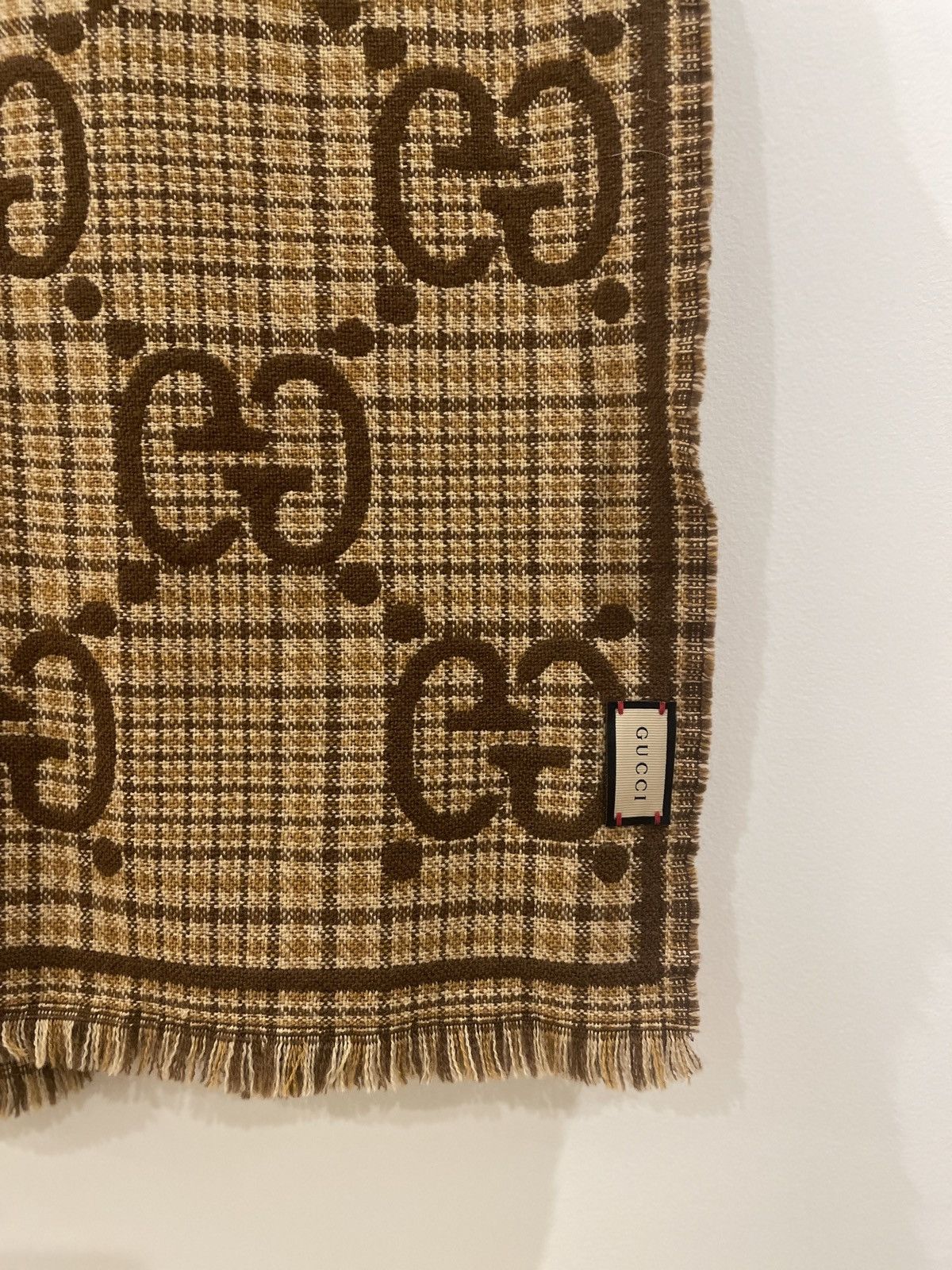 Gucci Gucci double sided wool scarf Size ONE SIZE - 7 Thumbnail