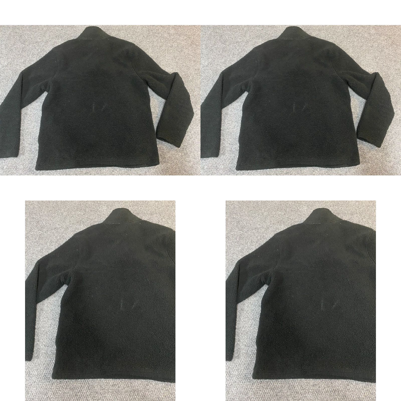 Vintage Wallin & Bros Mens Sweater Pullover Fleece Black 1/4 Zip Mock Neck Long Sleeve Size S Regular Knit Chunky-Crochet 1/4 Zip Breahable Vintage: No Size US S / EU 44-46 / 1 - 8 Thumbnail