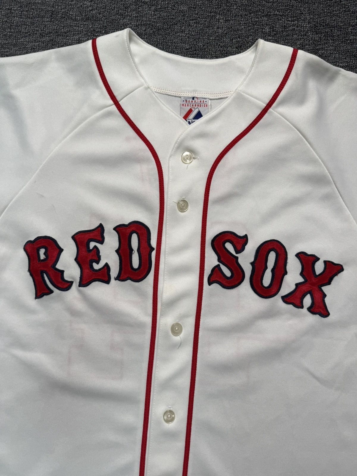 Majestic Majestic MLB Boston Red Sox Jason Bay #44 Jersey Men’s M Size US M / EU 48-50 / 2 - 3 Thumbnail