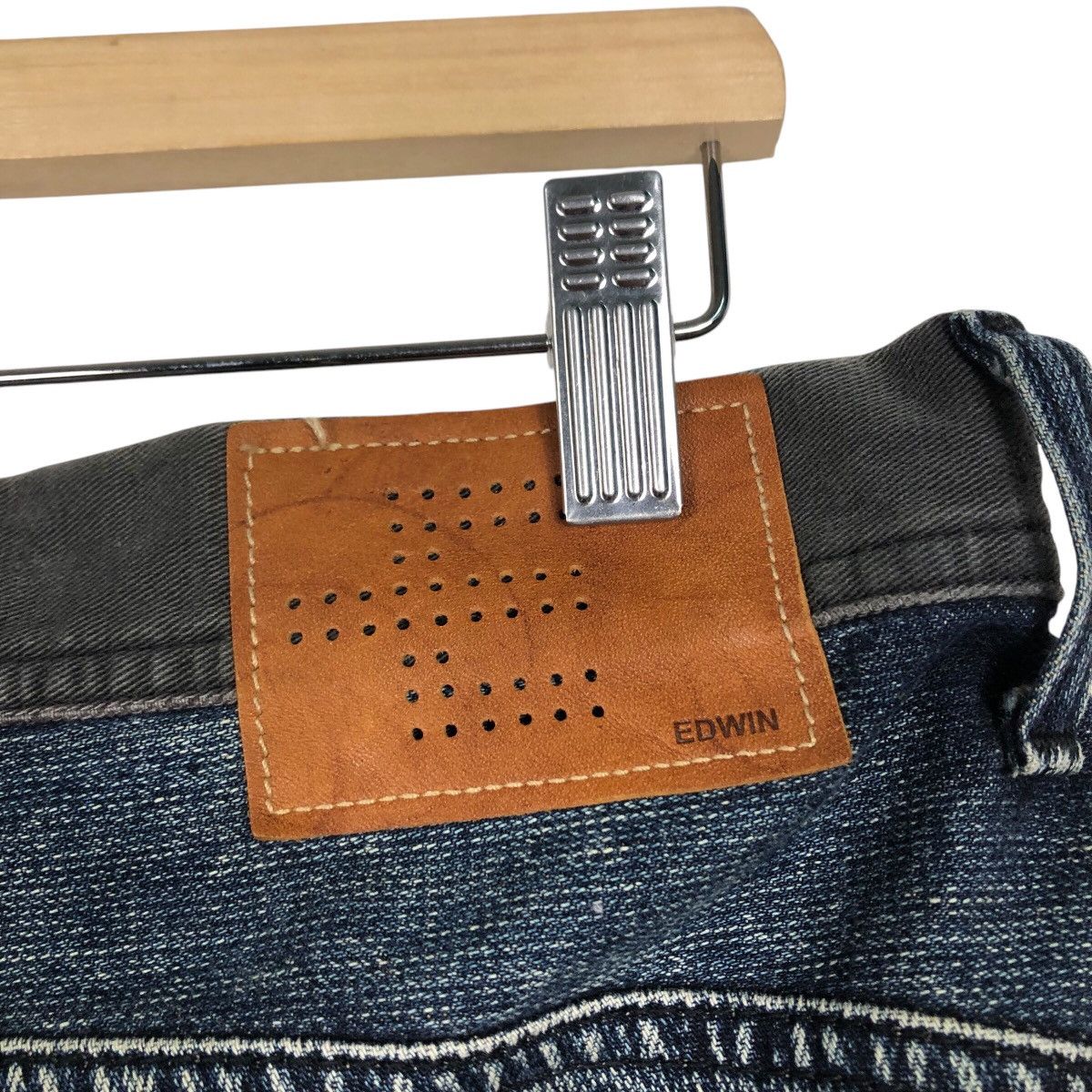 Japanese Brand 📌Vintage Denim Jeans Worker Edwin Size US 31 - 14 Thumbnail