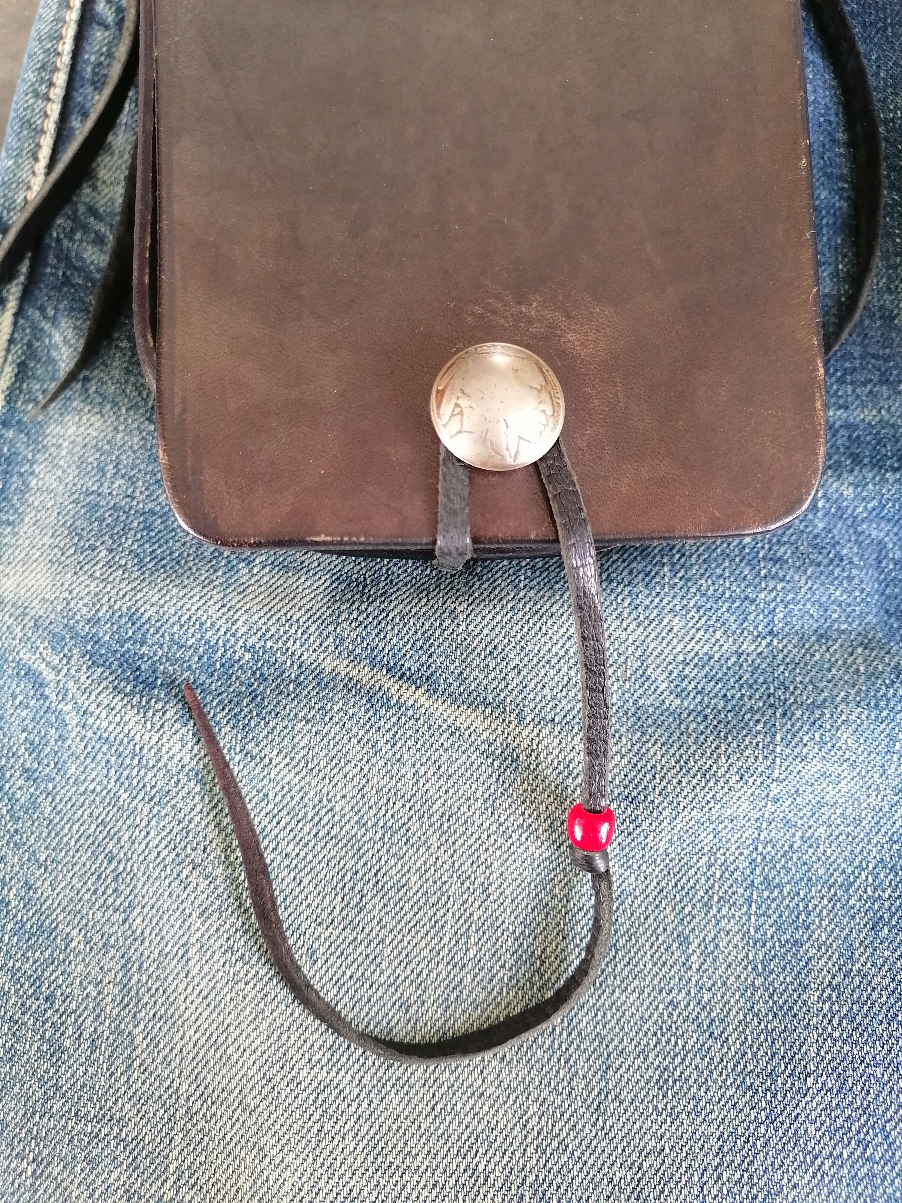 Genuine Leather × Japanese Brand × Redmoon Dakota P&C Leather Works Medicine / Belt Bag Size ONE SIZE - 4 Thumbnail