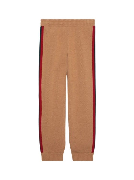 o1s1wg110225 Wool Pant With Web in Multicolor