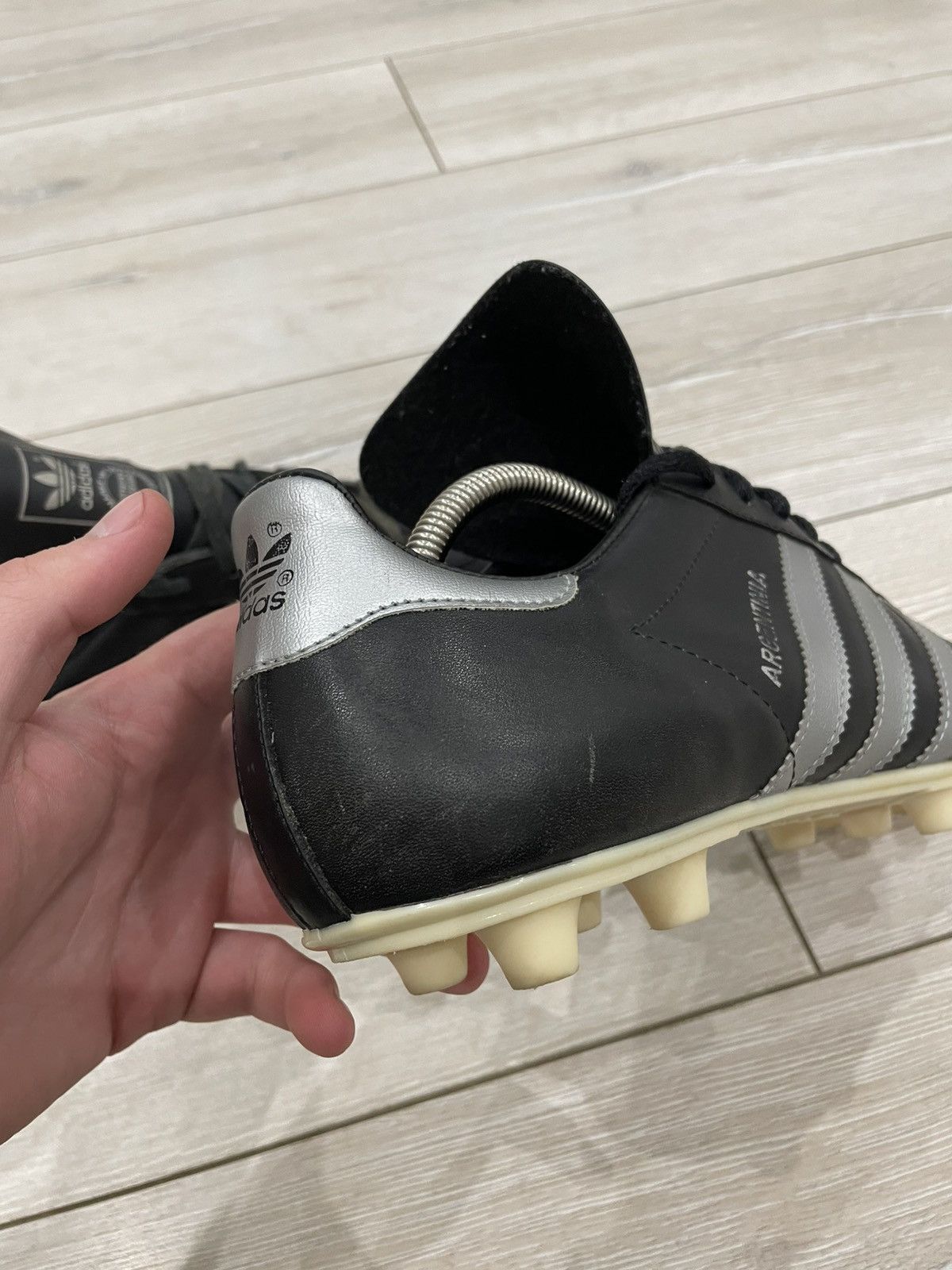 Adidas Adidas Argentina Vintage 80's Soccer Football Boots Rare Size US 10.5 / EU 43-44 - 8 Thumbnail