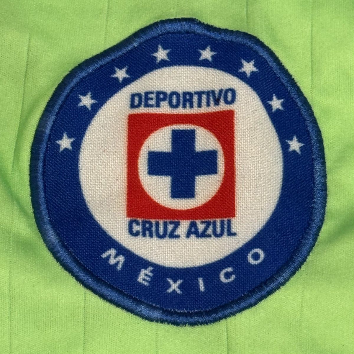2014/2015 Cemento Cruz Azul Soccer Futbol Green Third Jersey