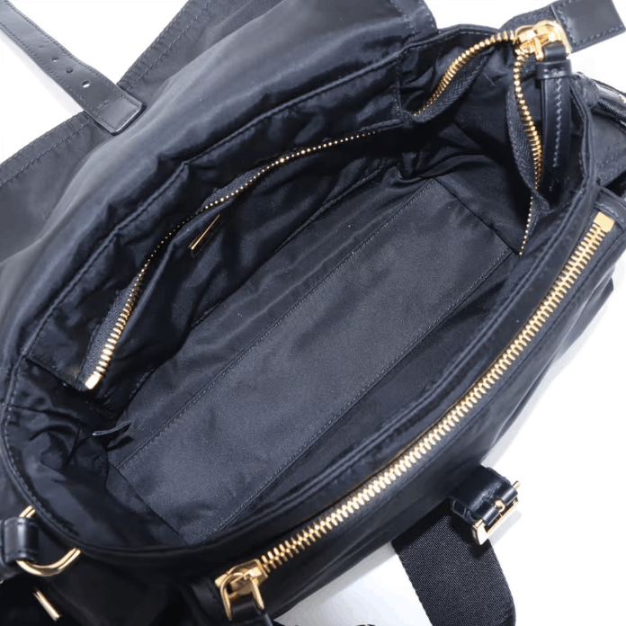 Prada Tessuto Explorer Medium Nylon Leather Two-Way Shoulder Bag Size ONE SIZE - 7 Thumbnail
