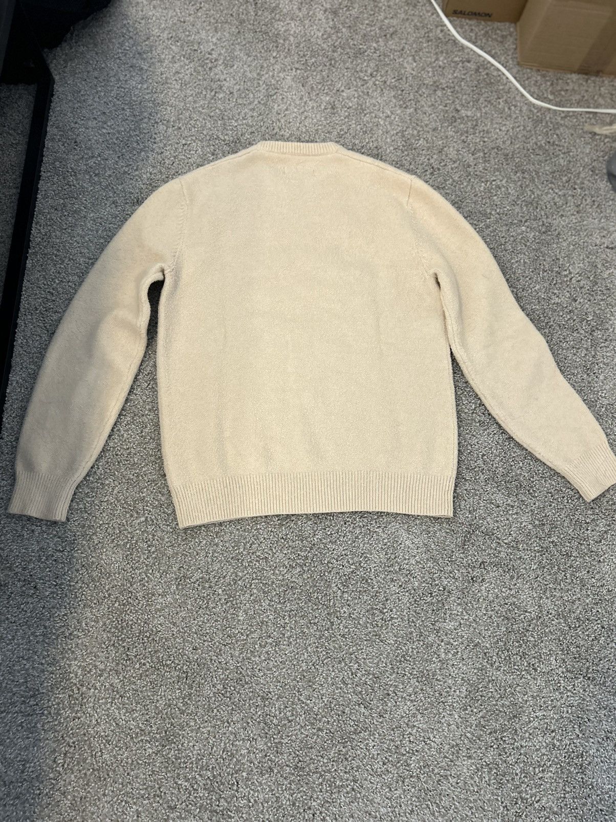 Sinclair Global Cream Sinclair crew neck sweater Size US S / EU 44-46 / 1 - 5 Thumbnail