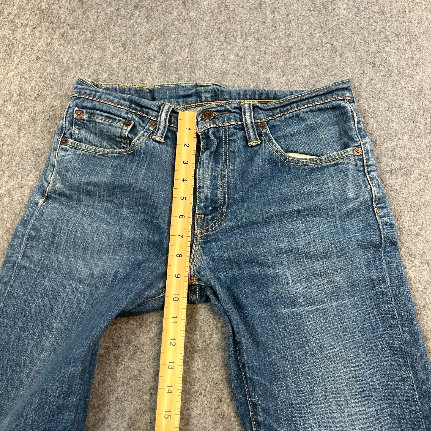 Levi's Levi's Jeans 511 Slim Tapered Denim Zip Fly 30 Regular Men Dark Blue 5-Pocket Size US 30 / EU 46 - 5 Thumbnail