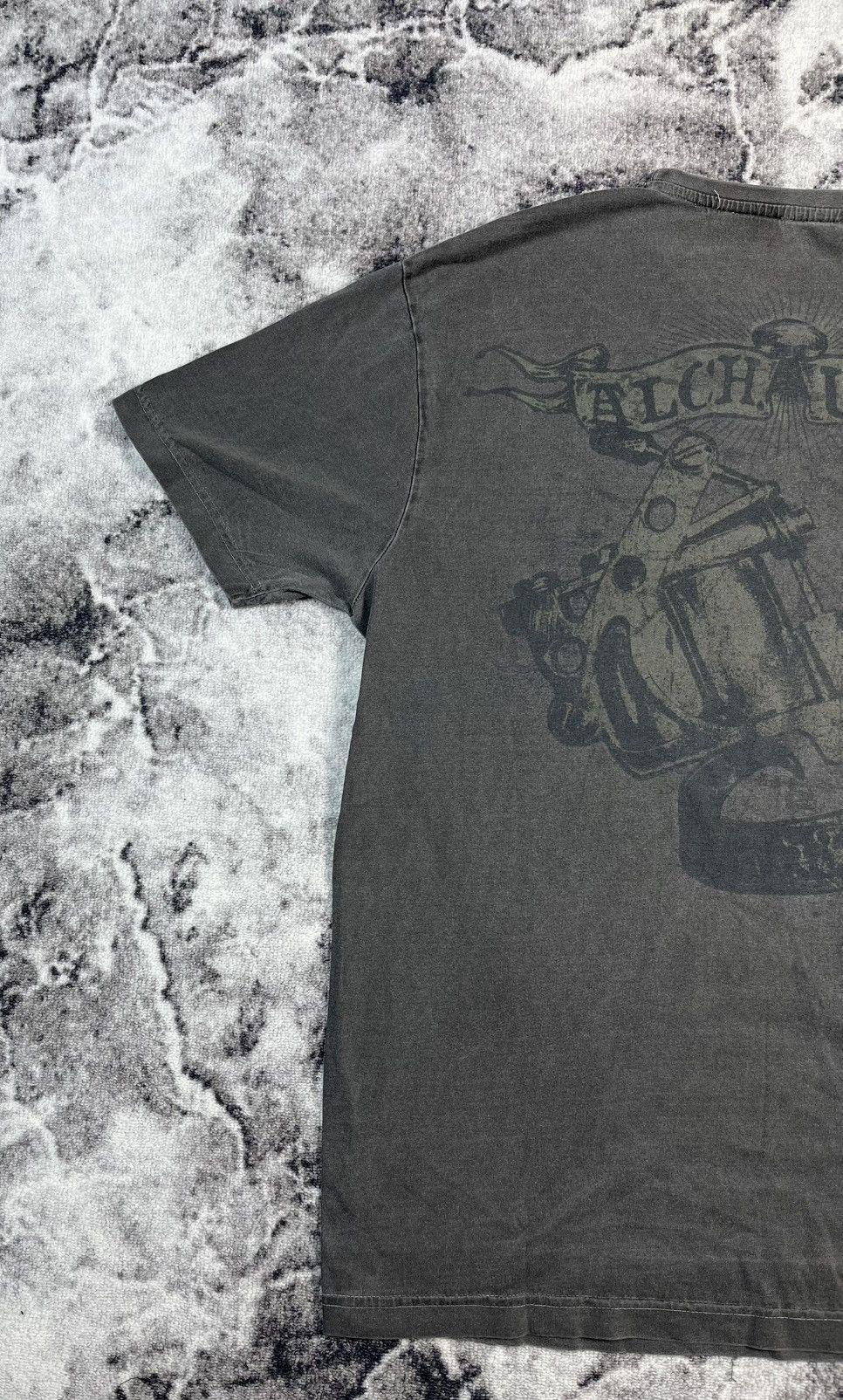 Alchemy Equipment Alchemy England Skull Graphic T Shirt Vintage Style XL Size US XL / EU 56 / 4 - 8 Thumbnail