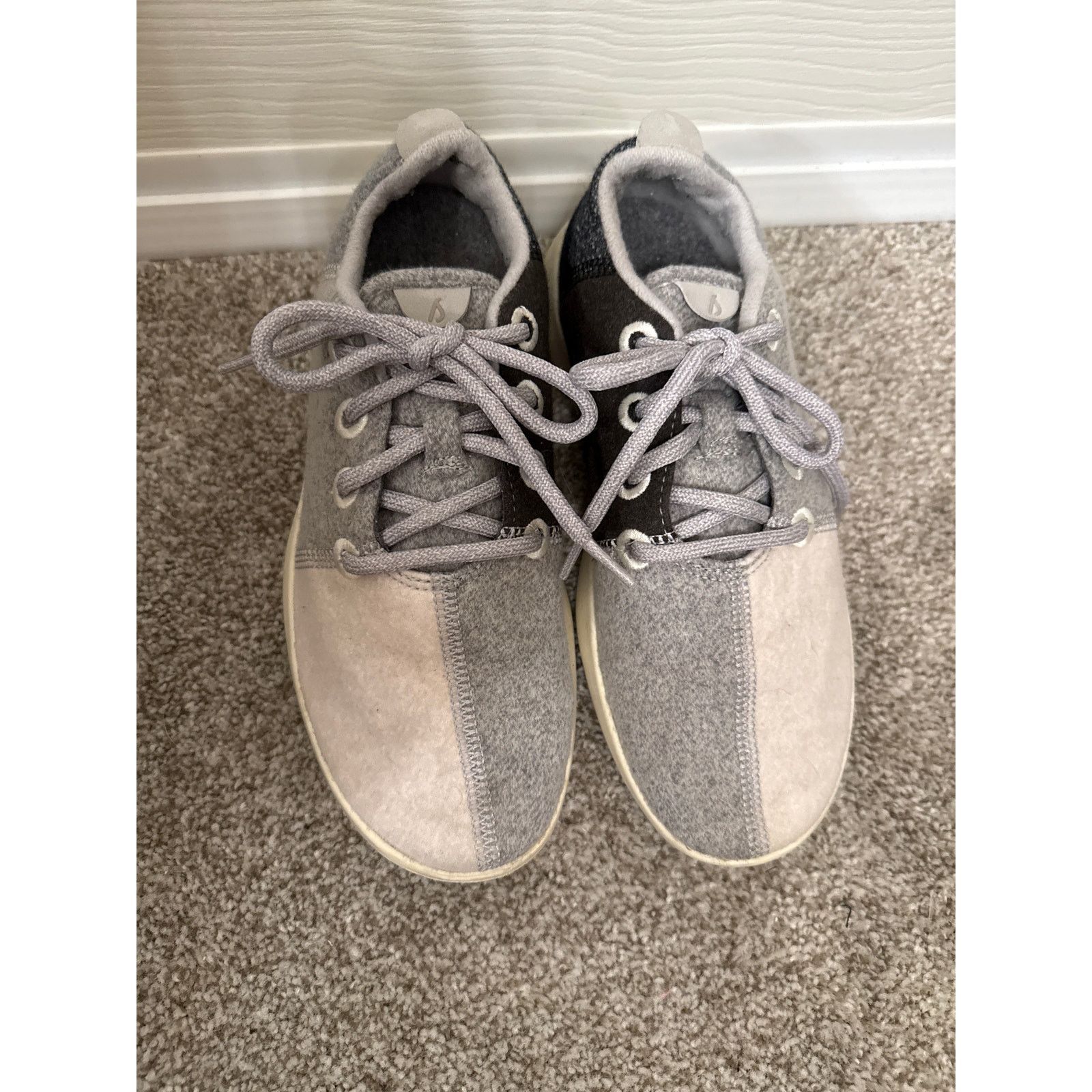 Allbirds Allbirds Womens Color Block Wool Runners Grey Scale,7 Size US 7 / IT 37 - 5 Thumbnail