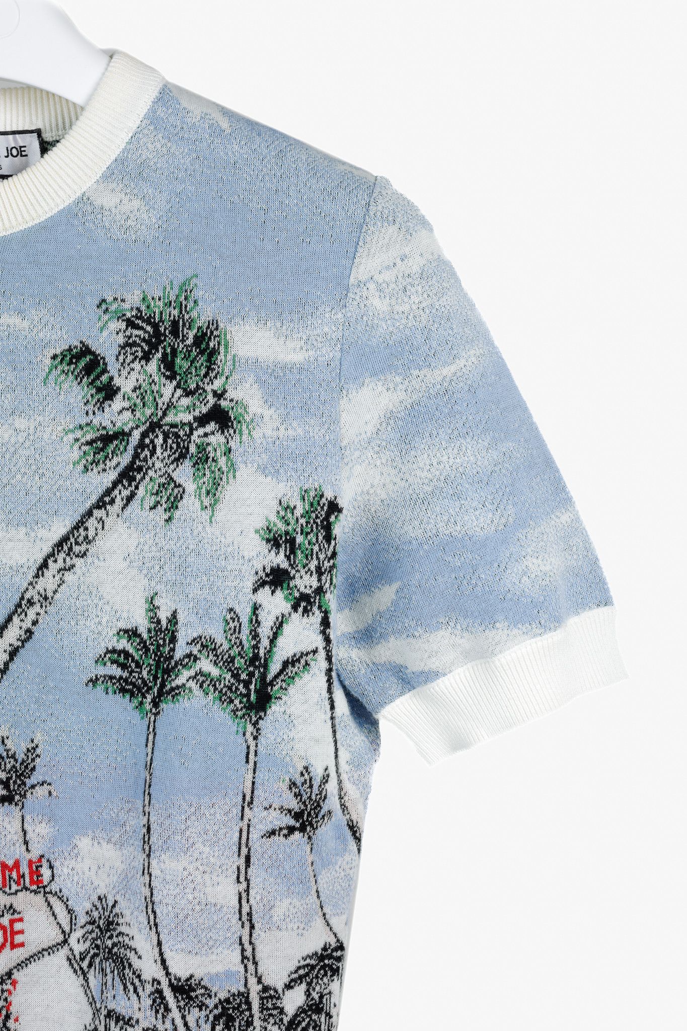 Paul & Joe Paul & Joe SS/18 Vegas-Print Cotton Short-Sleeve Sweater Size M / US 6-8 / IT 42-44 - 5 Thumbnail