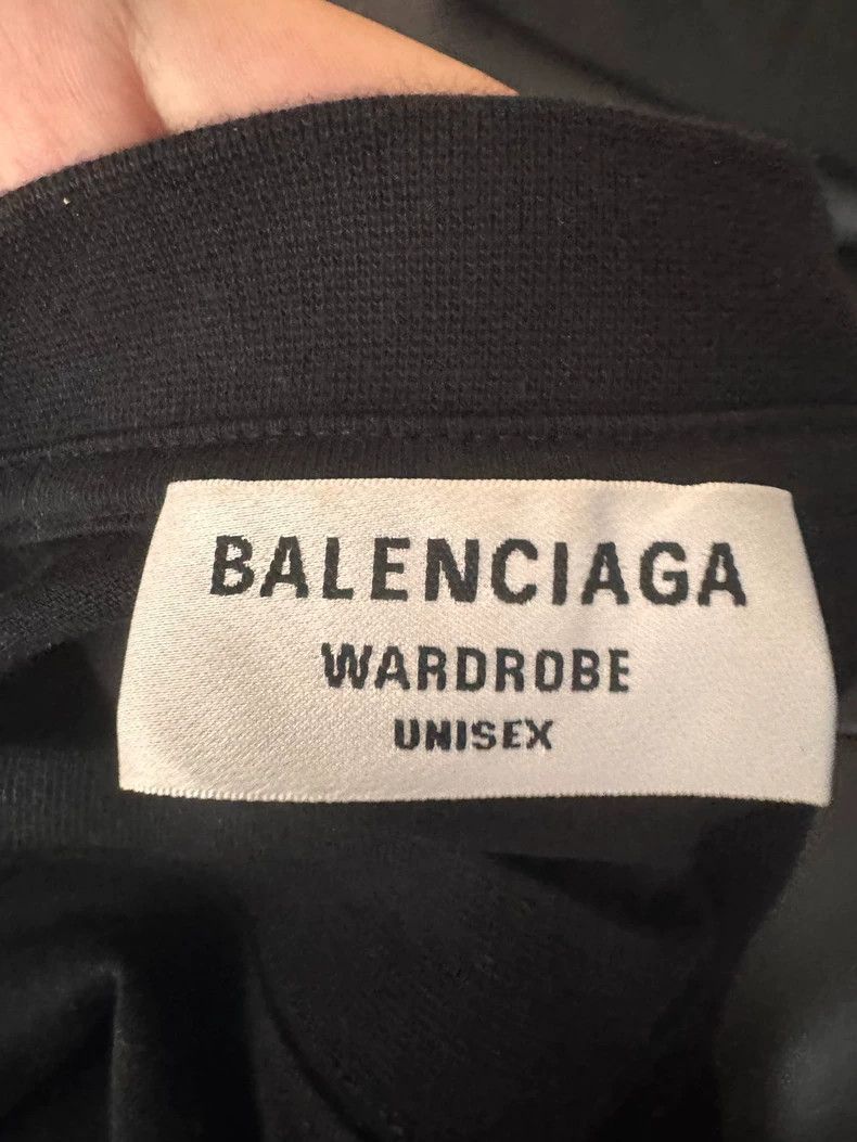 Balenciaga Balenciaga Black embroidered cola short sleeves Size US XS / EU 42 / 0 - 5 Thumbnail