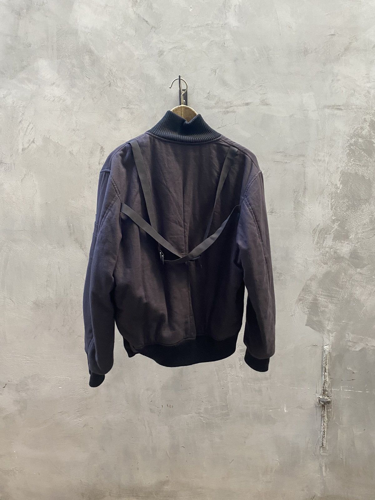 Helmut Lang Bondage Bomber | Grailed