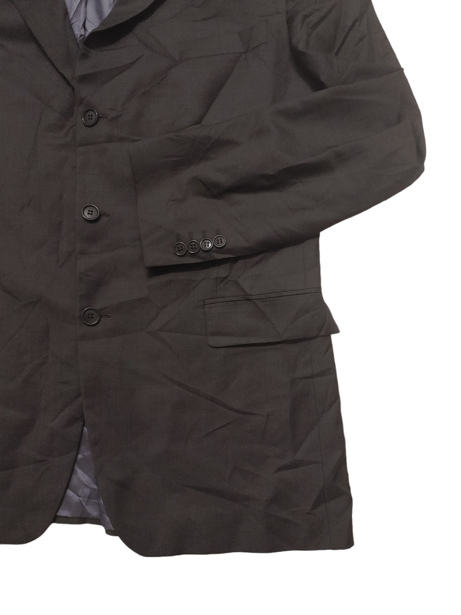Balmain × Cerruti 1881 × Lanifico Del Casentino BALMAIN x Lanificio x Cerutti Blazer Coat (S139) Size 48R - 3 Thumbnail