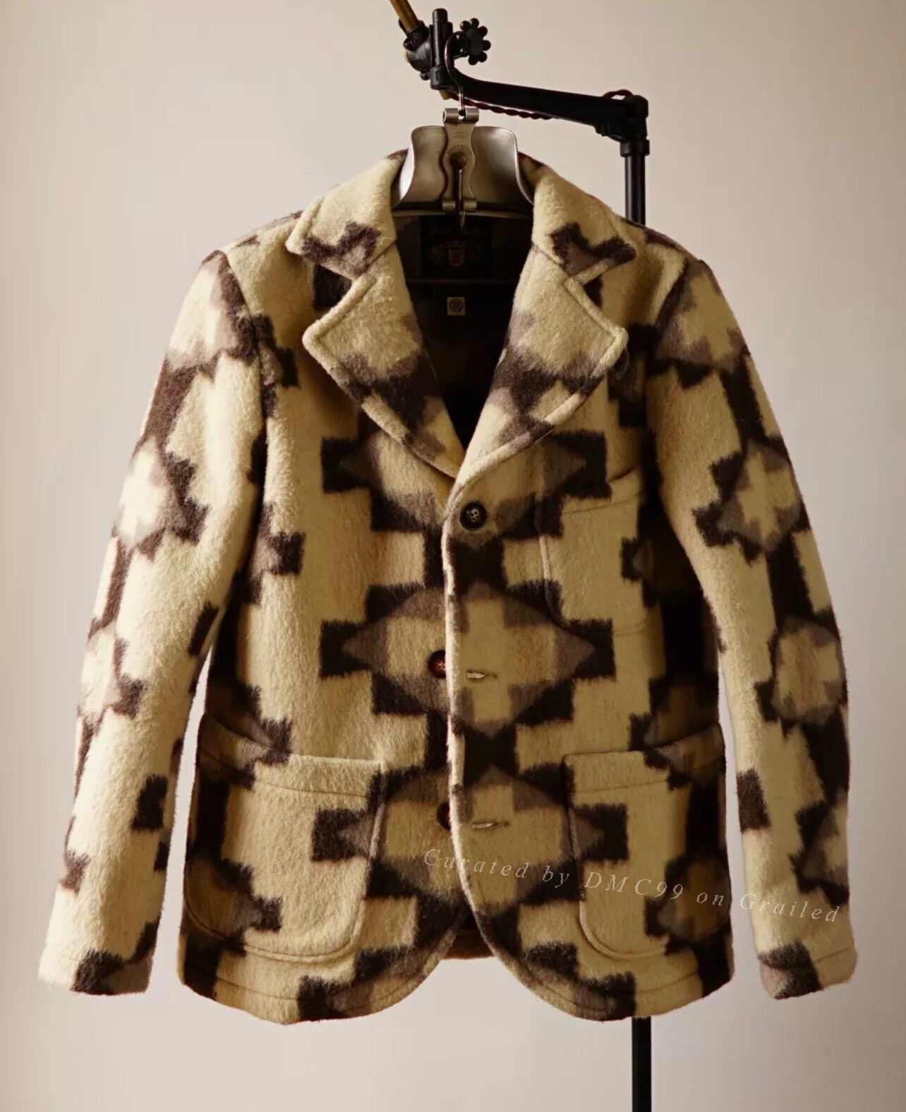 Full Count & Co. Fullcount Indian Style Wool Winter Coat Size US M / EU 48-50 / 2 - 1 Thumbnail