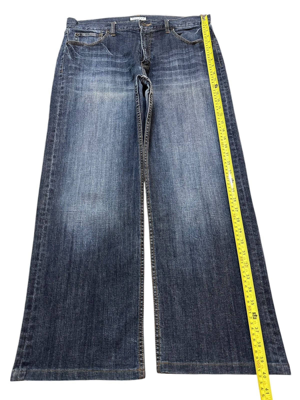 Fubu Vintage Japanese Brand Blue Faded Wash Style Baggy Jeans Size US 36 / EU 52 - 12 Thumbnail