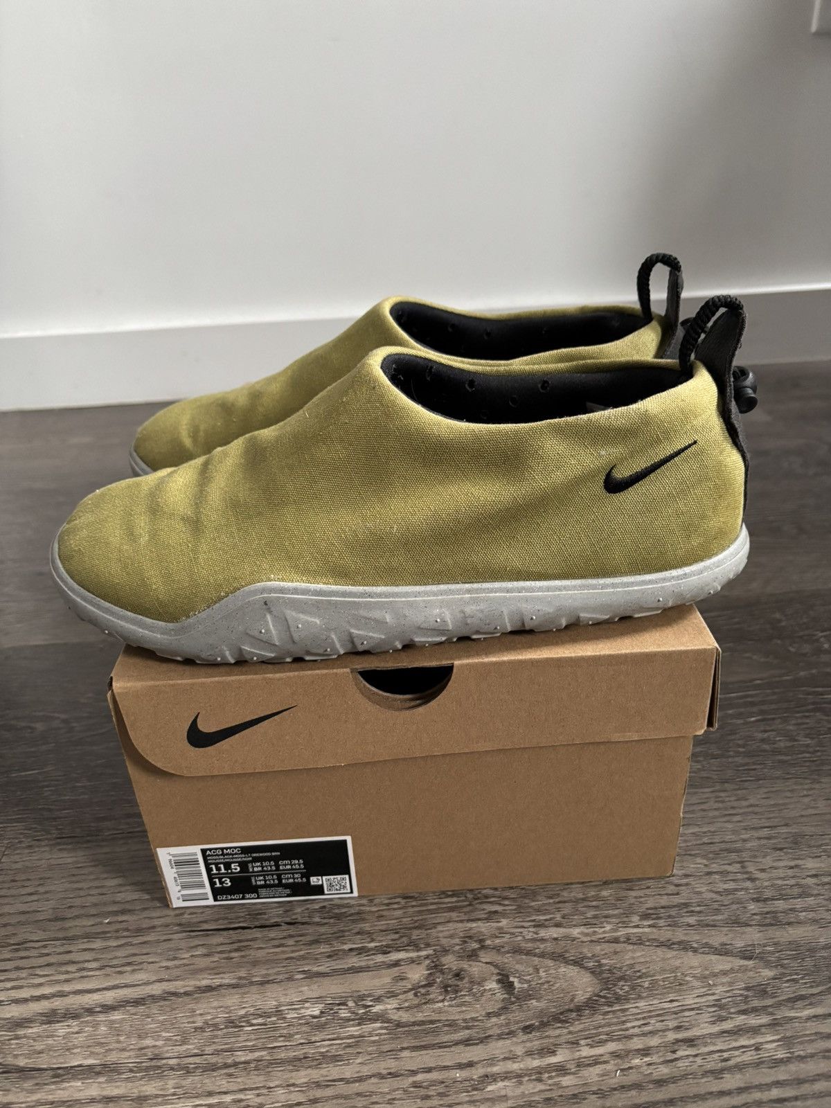 Nike ACG Nike ACG Moc Moss Green 11.5 Size US 11.5 / EU 44-45 - 1 Thumbnail