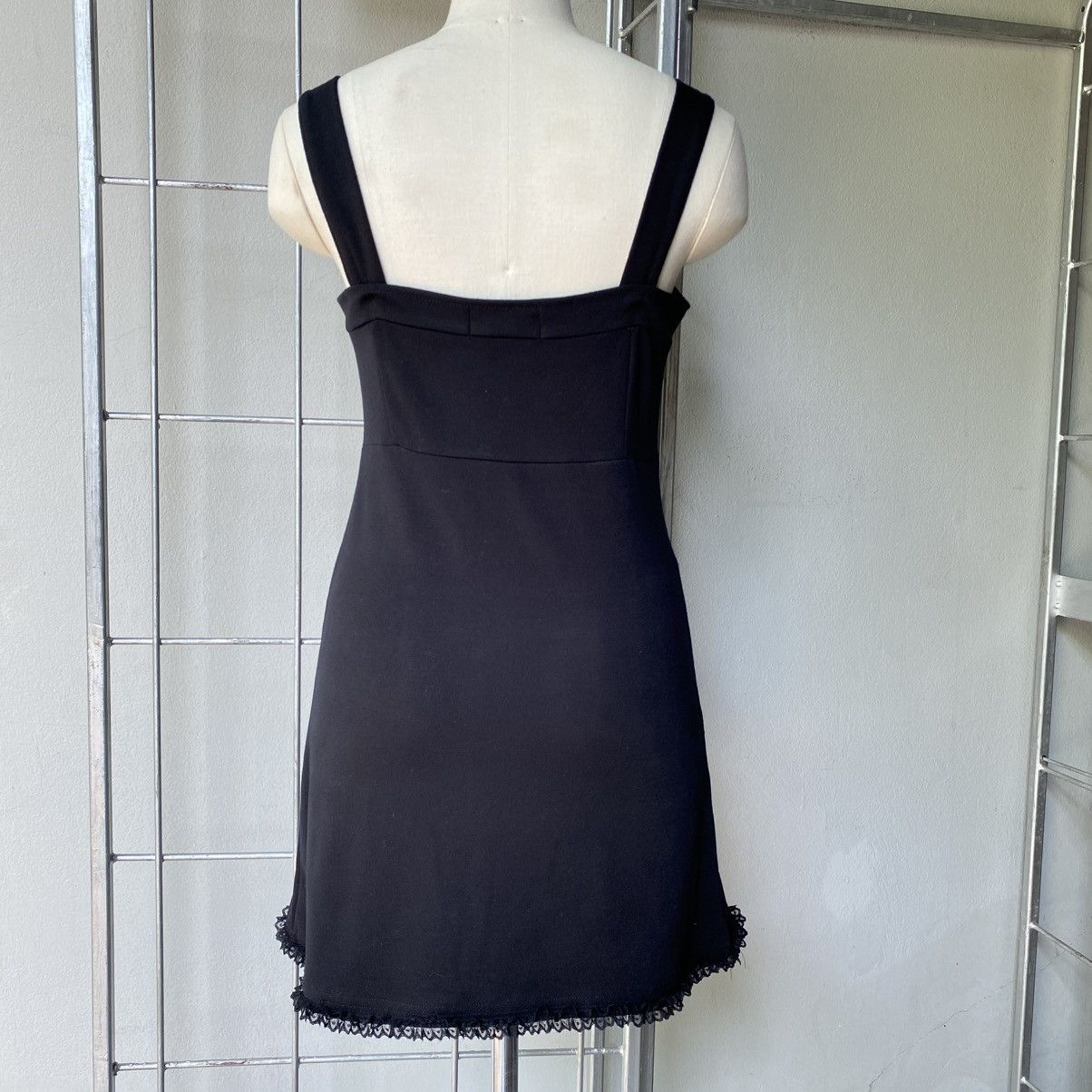 Japanese Brand × Seditionaries SEXY DYNAMITE. Black Mini Dress with Zipper Detail Size M / US 6-8 / IT 42-44 - 16 Thumbnail