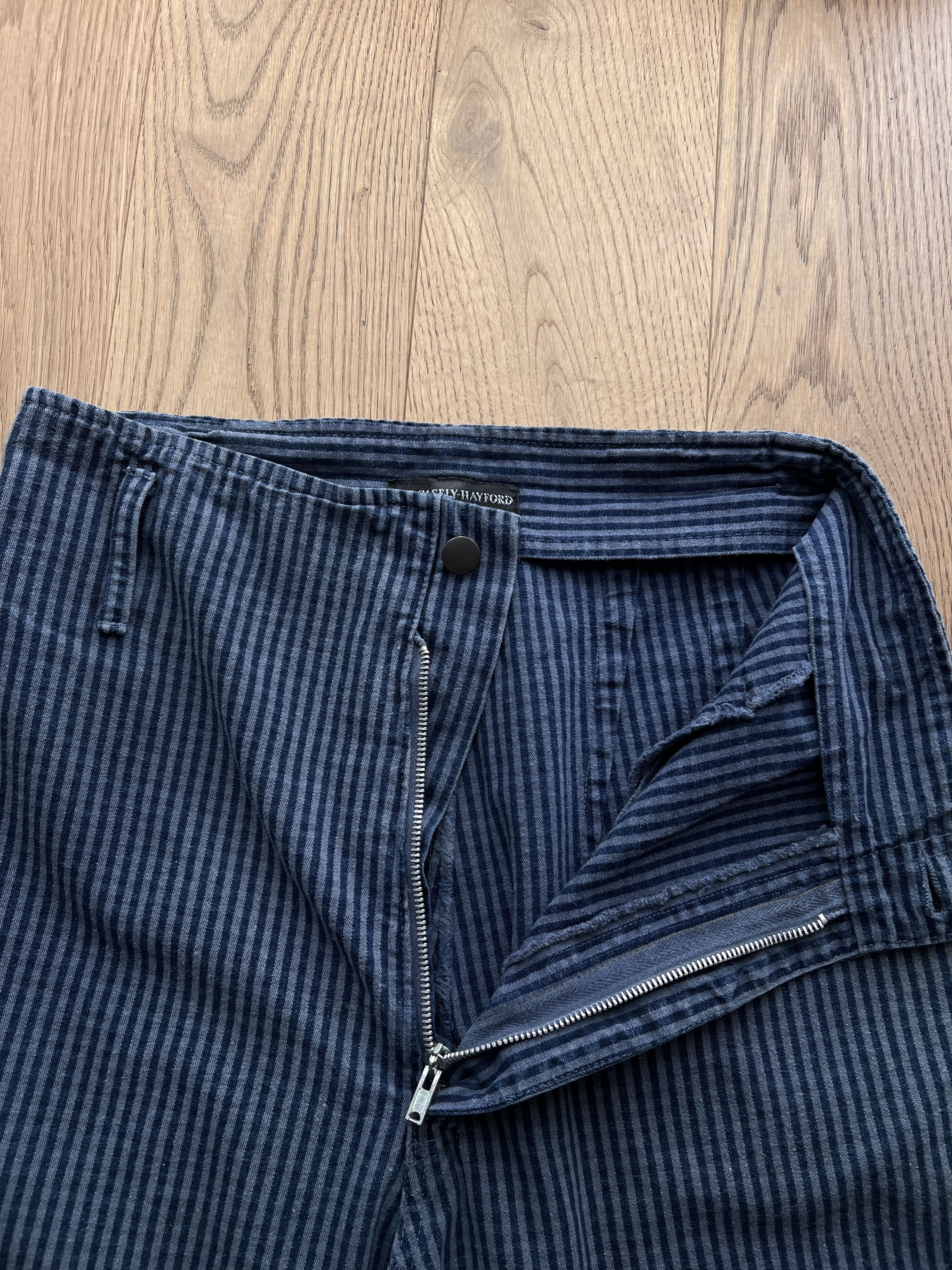 Joe Casely Hayford London UK British designer high rise pant