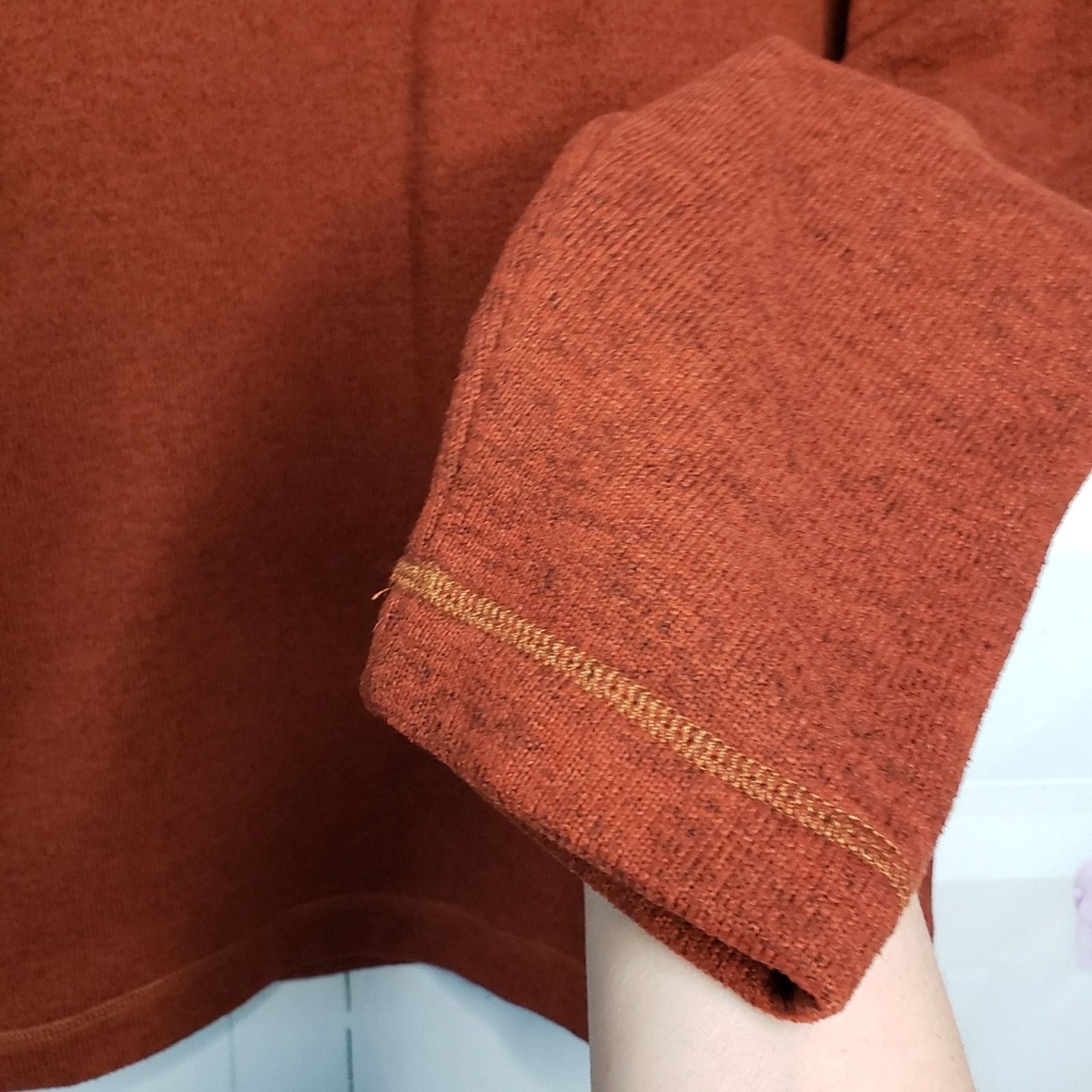 G.H. Bass & Co. Bass Rust Quarter Zip Pullover Sweater Shirt XL Size US XL / EU 56 / 4 - 7 Thumbnail