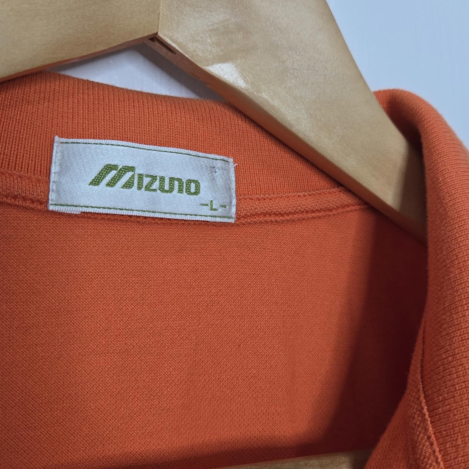 Mizuno Vintage Mizuno Polo Men's Large Orange Embroidered Dog Size US L / EU 52-54 / 3 - 3 Thumbnail