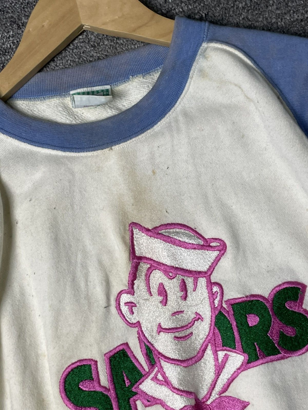 Japanese Brand × Vintage Vintage SAILORS Crewneck Pullover Sweatshirt (80) Size US M / EU 48-50 / 2 - 10 Thumbnail