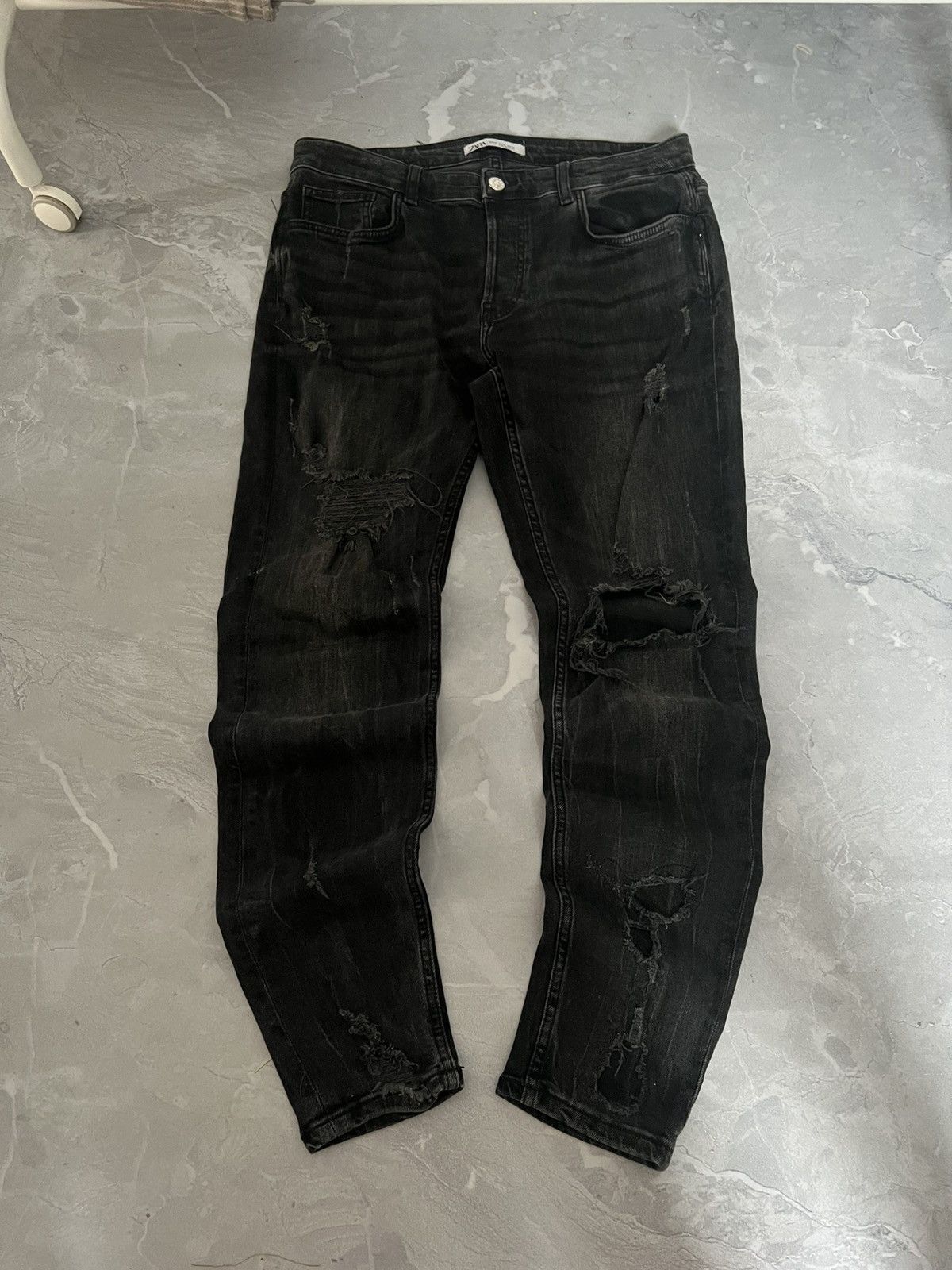 Vintage Number Nine Style Vintage Washed / Distressed Archive Glam Size US 34 / EU 50 - 2 Thumbnail