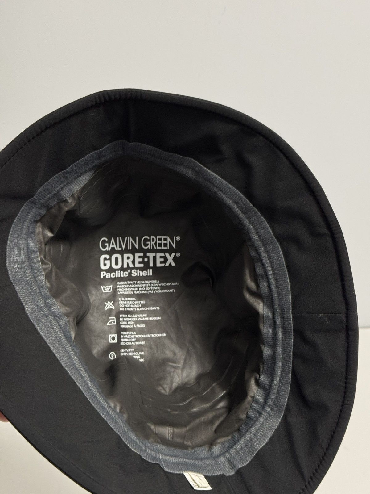 Galvin Green Galvin Green Arnie Gore-Tex Hat Black/White Size ONE SIZE - 7 Thumbnail