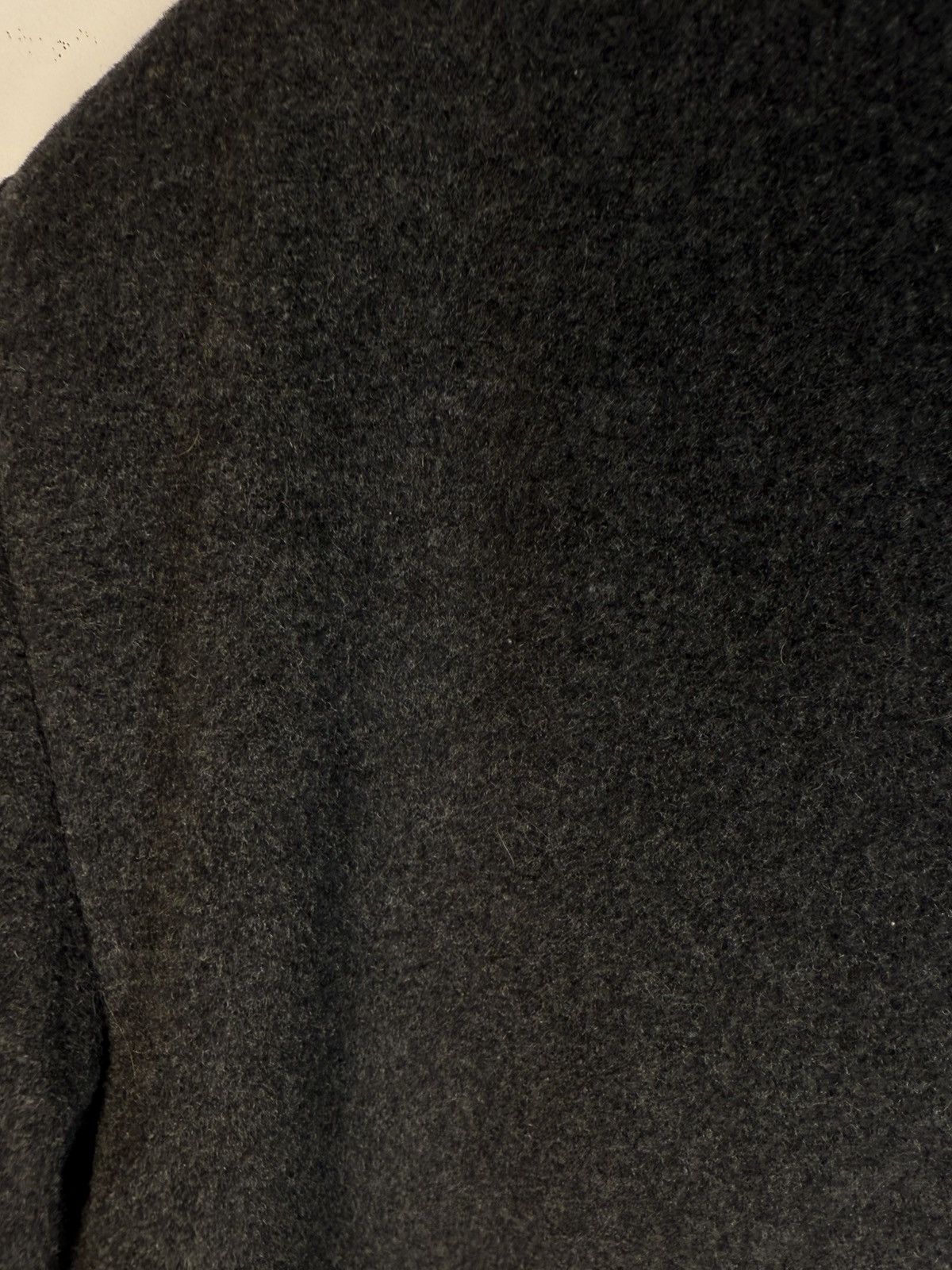 Yves Saint Laurent Grey Wool YSL Coat Heavy Soft Long Size US L / EU 52-54 / 3 - 12 Thumbnail