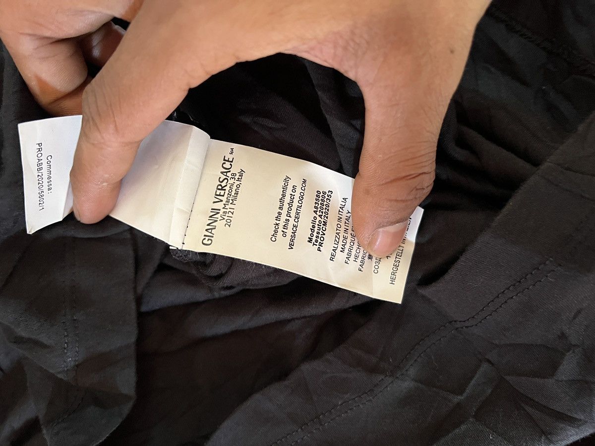 Versace Long sleve Versace Medusa Logo T Size US M / EU 48-50 / 2 - 5 Thumbnail