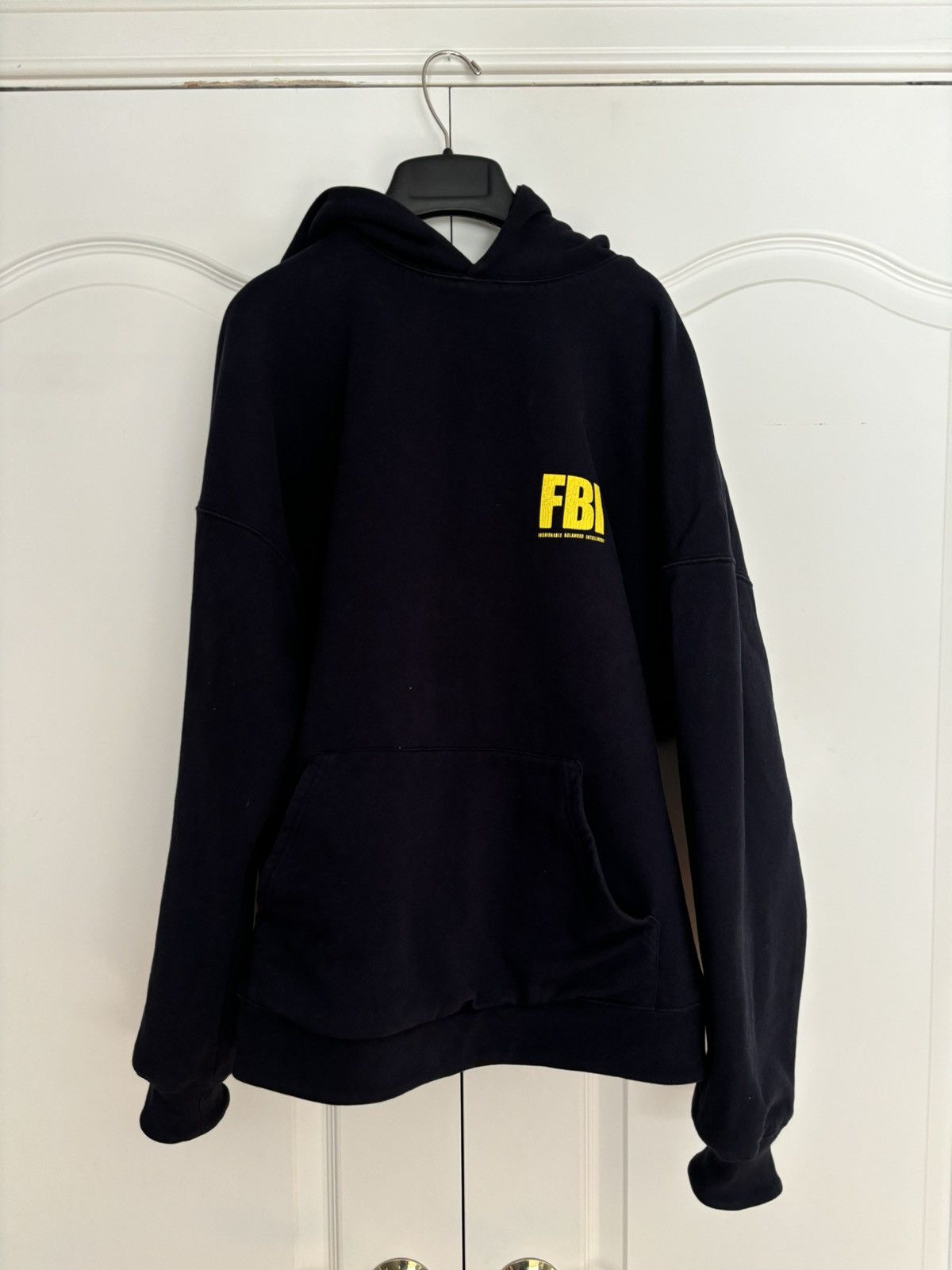 Balenciaga Reversible FBI / TIGER print hoodie | Grailed