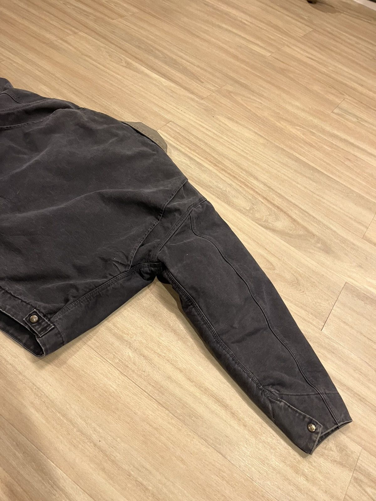 Carhartt Vintage J97 PTL Faded Grey Carhartt Detroit Jacket Size L Size US XXL / EU 58 / 5 - 11 Thumbnail