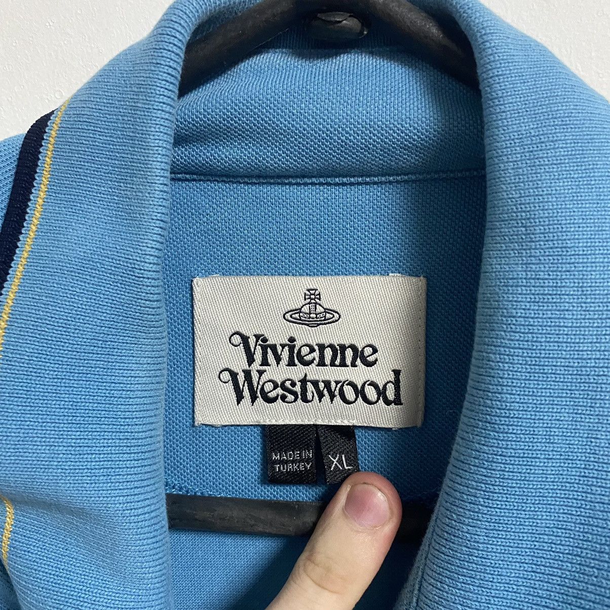 Vivienne Westwood Vivienne Westwood Polo Shirt Logo Orb Basic Y2k Size US XL / EU 56 / 4 - 2 Thumbnail